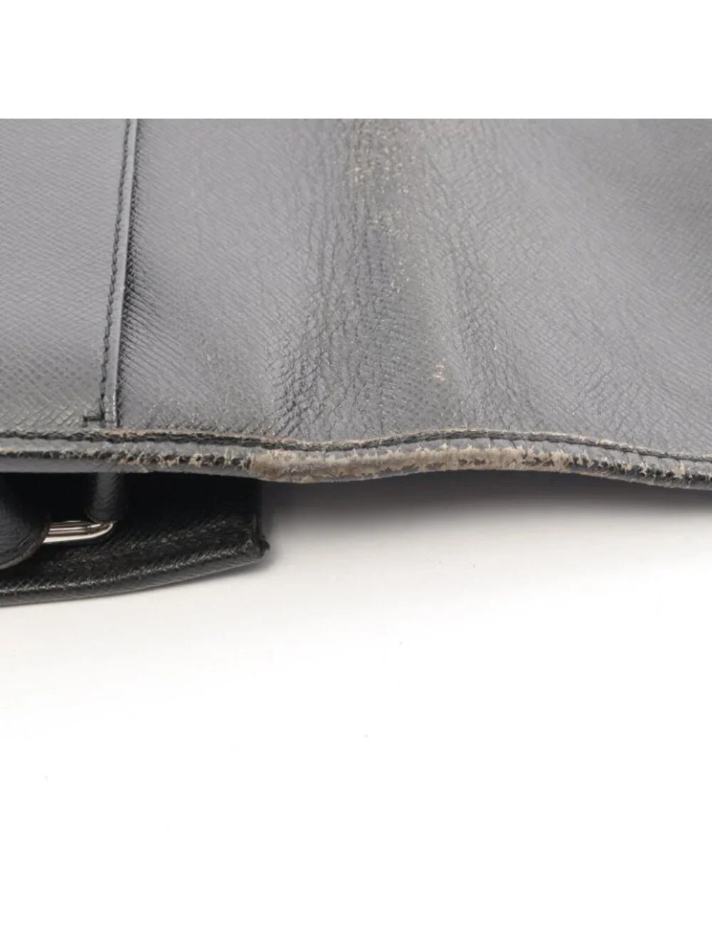 Louis Vuitton Shoulder Bag Andrey Ardoise Leather